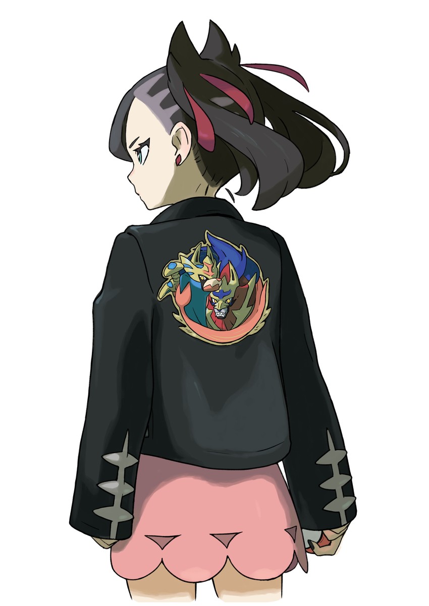 marnie, zacian, and zamazenta (pokemon and 1 more) drawn by oomura_yuusuke