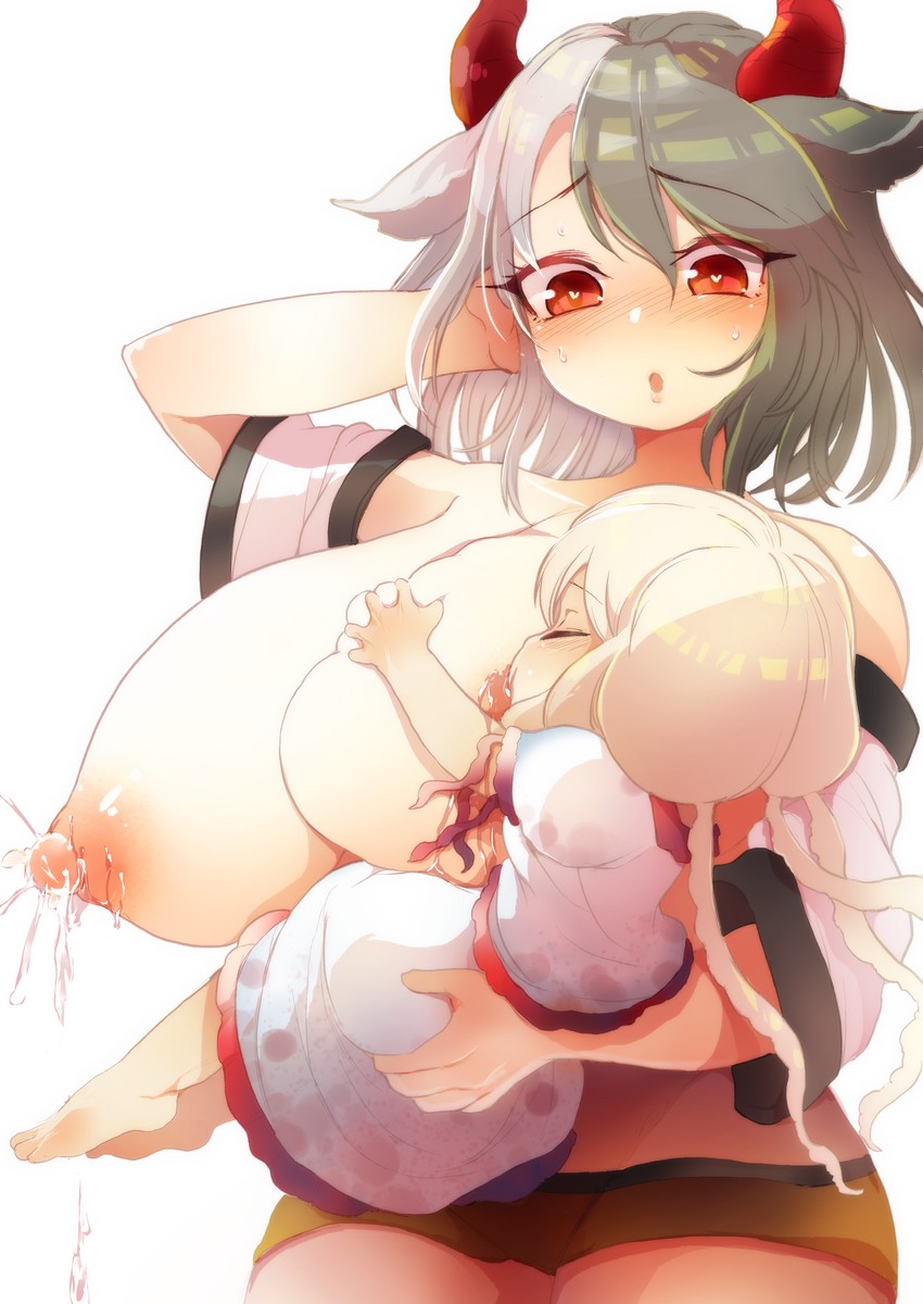 ushizaki urumi and ebisu eika (touhou) drawn by sayakata_katsumi