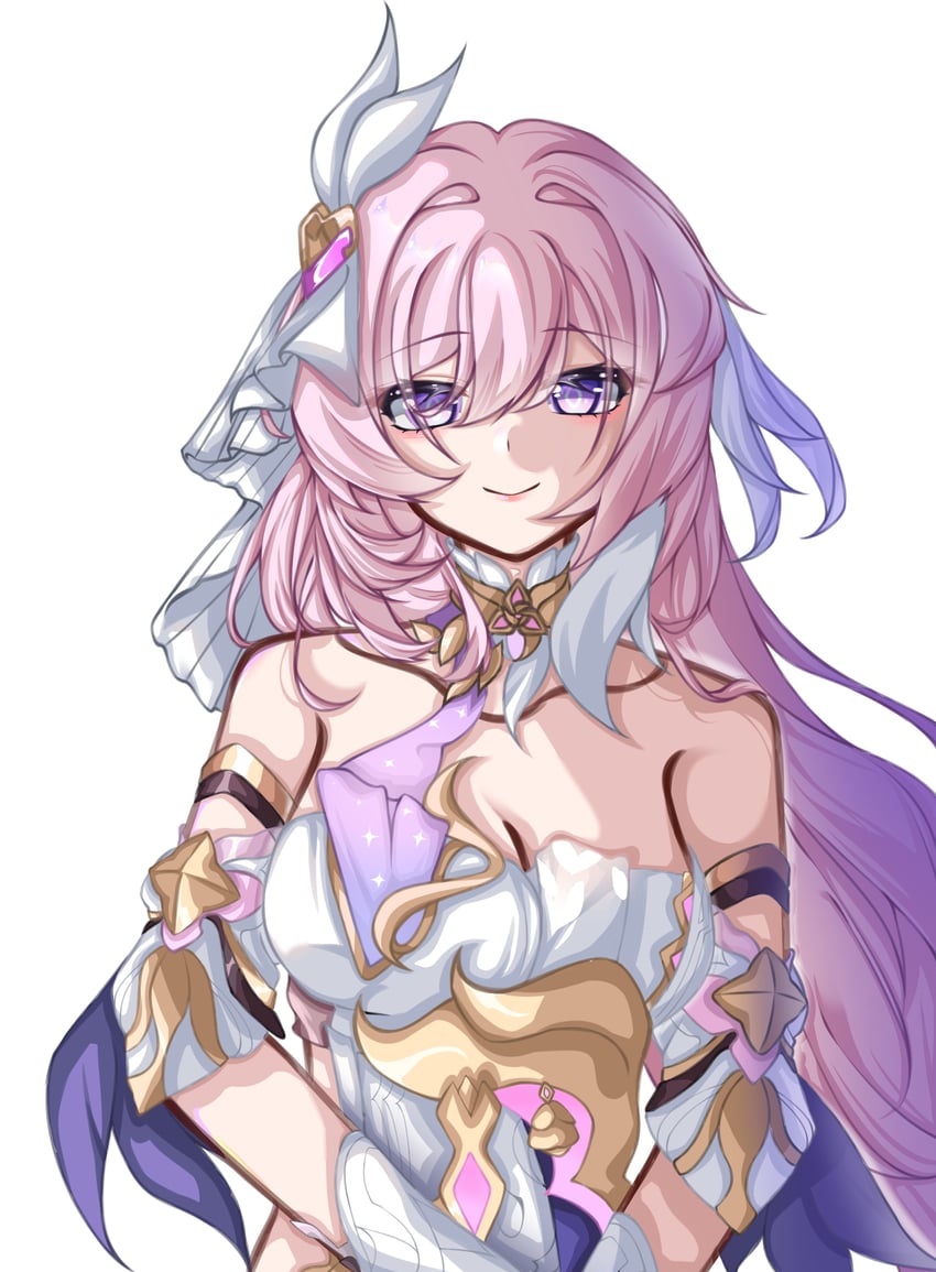 elysia (honkai and 1 more) drawn by ansha_da_wei
