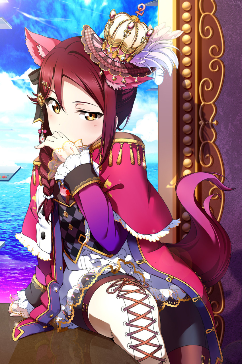 sakurauchi riko (love live! and 2 more) drawn by shiimai