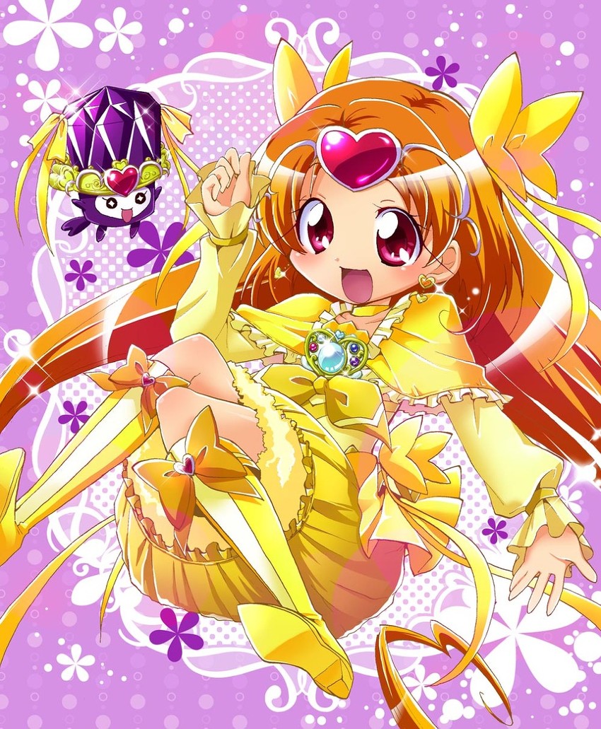shirabe ako, cure muse, and dodory (precure and 1 more) drawn by karak_nishiki