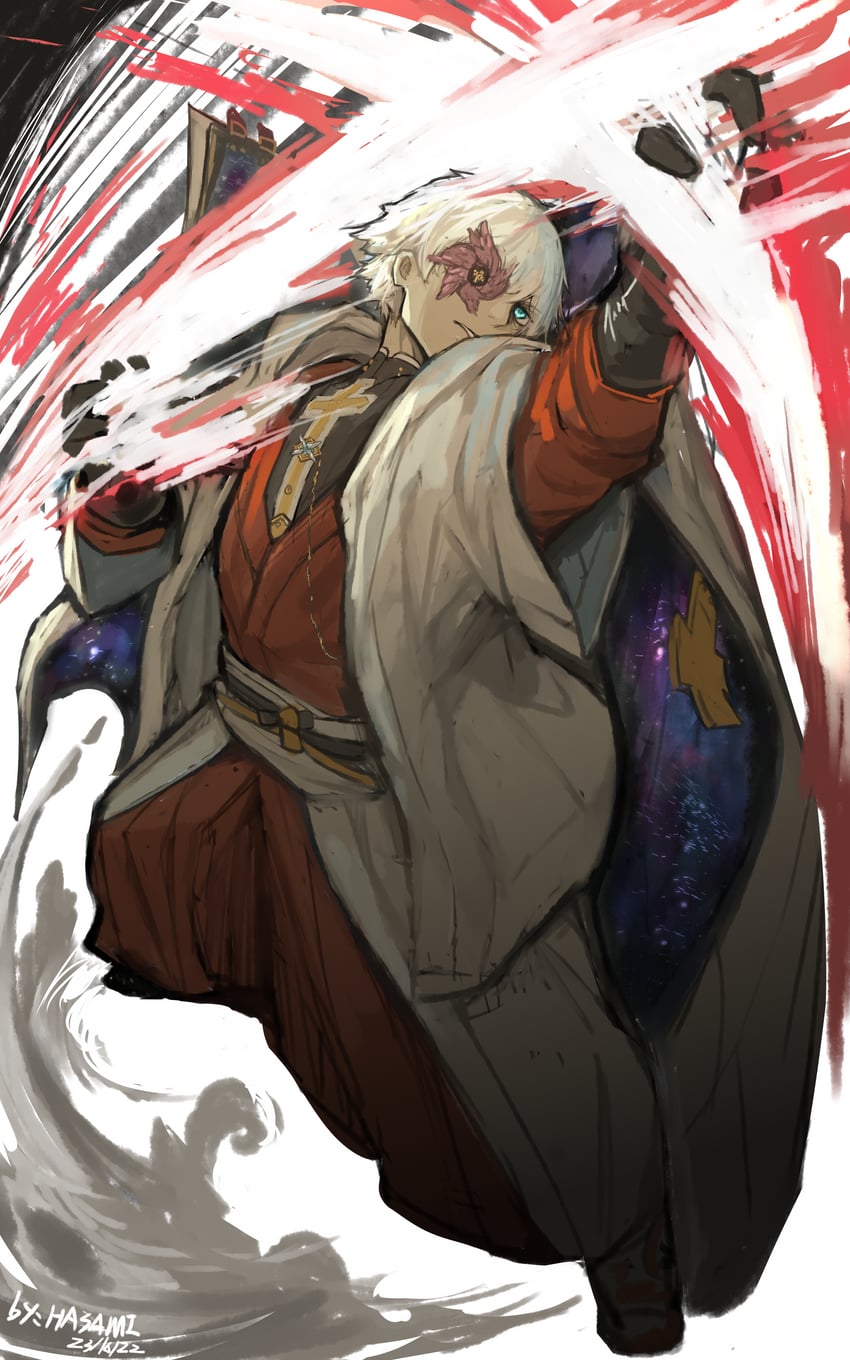 asuka r. kreutz (guilty gear and 1 more) drawn by hua_ha_jiazi