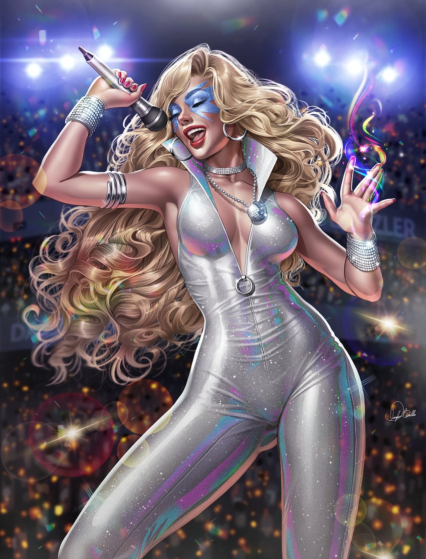 dazzler (marvel and 1 more) drawn by douglas_bicalho