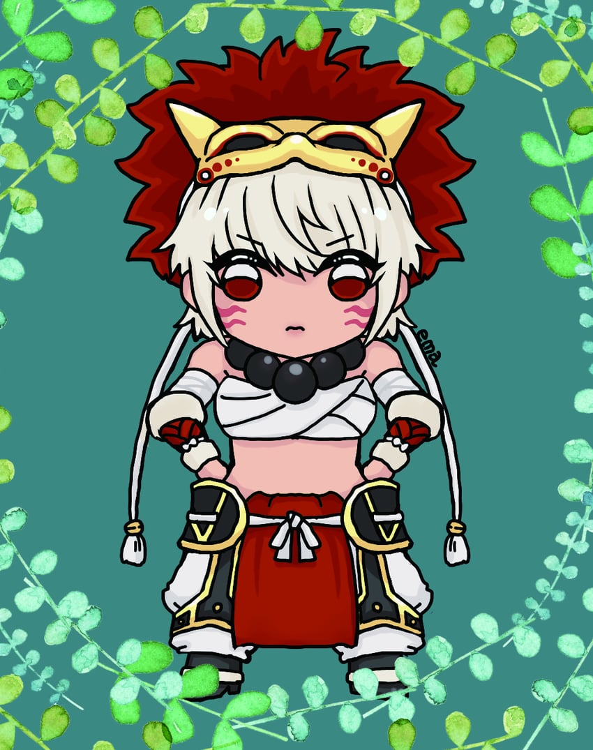 rinkah (fire emblem and 1 more) drawn by e_m_a