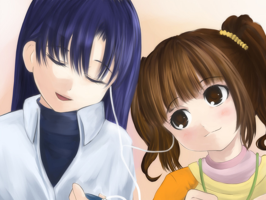 kisaragi chihaya and takatsuki yayoi (idolmaster and 1 more) drawn by zero_(zerousagi)