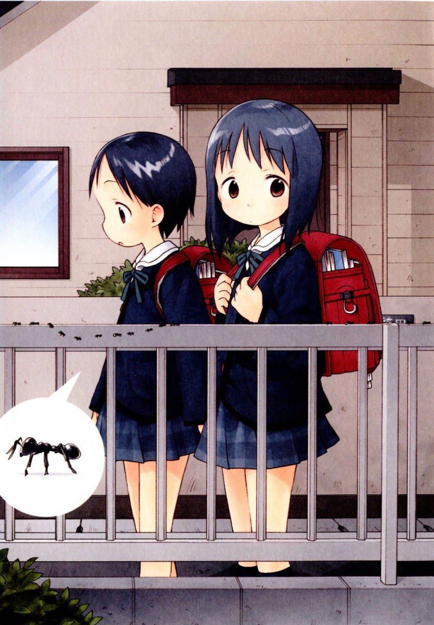 sakurakinoshita ashita and aomurasaki harusame (watashi no oniichan) drawn by barasui