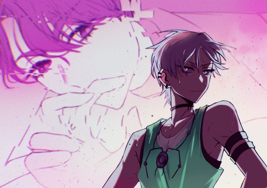 till and ivan (alien stage) drawn by mizurko