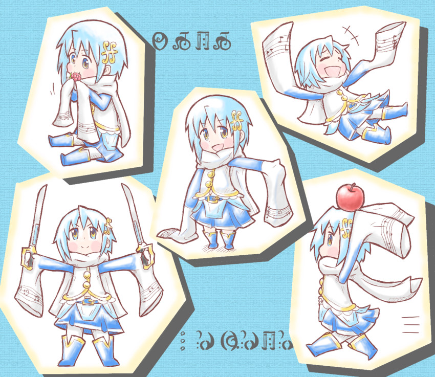 miki sayaka (mahou shoujo madoka magica and 1 more) drawn by umiroku