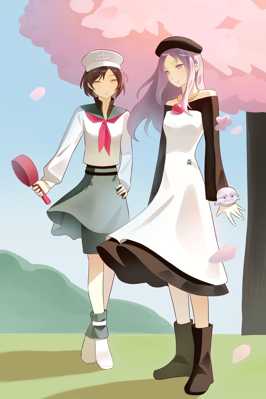 murasa minamitsu, kumoi ichirin, and unzan (touhou) drawn by thursyue