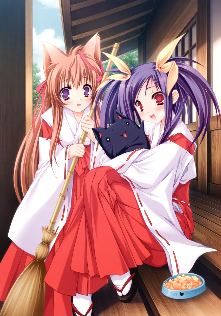 mito mashiro and kawai ameri (tayutama) drawn by moekibara_fumitake