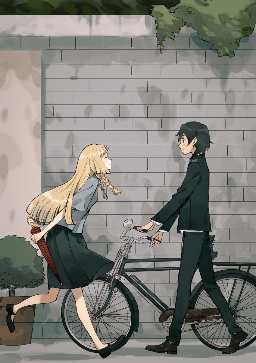 lillie and elio (pokemon and 1 more) drawn by story_yin