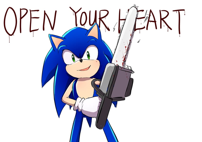 sonic the hedgehog (sonic and 1 more) drawn by cyan_altar