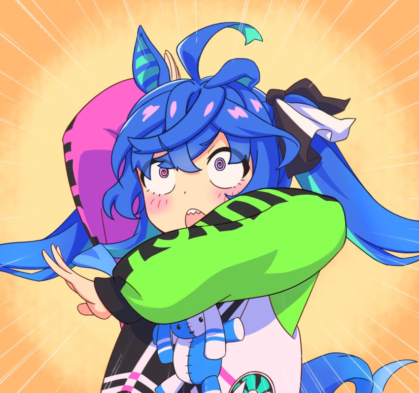 twin turbo (umamusume and 2 more) drawn by monmonmur