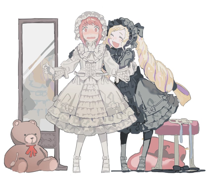 elise and sakura (fire emblem and 1 more) drawn by aisutabetao