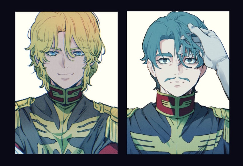 char aznable and challia bull (gundam and 1 more) drawn by mizu_mo_gura