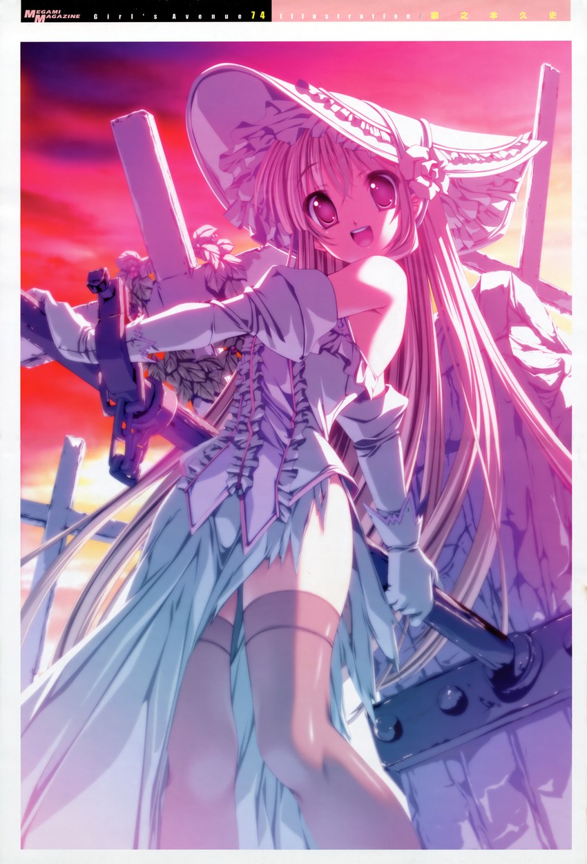 megami magazine and 1 more drawn by senomoto_hisashi
