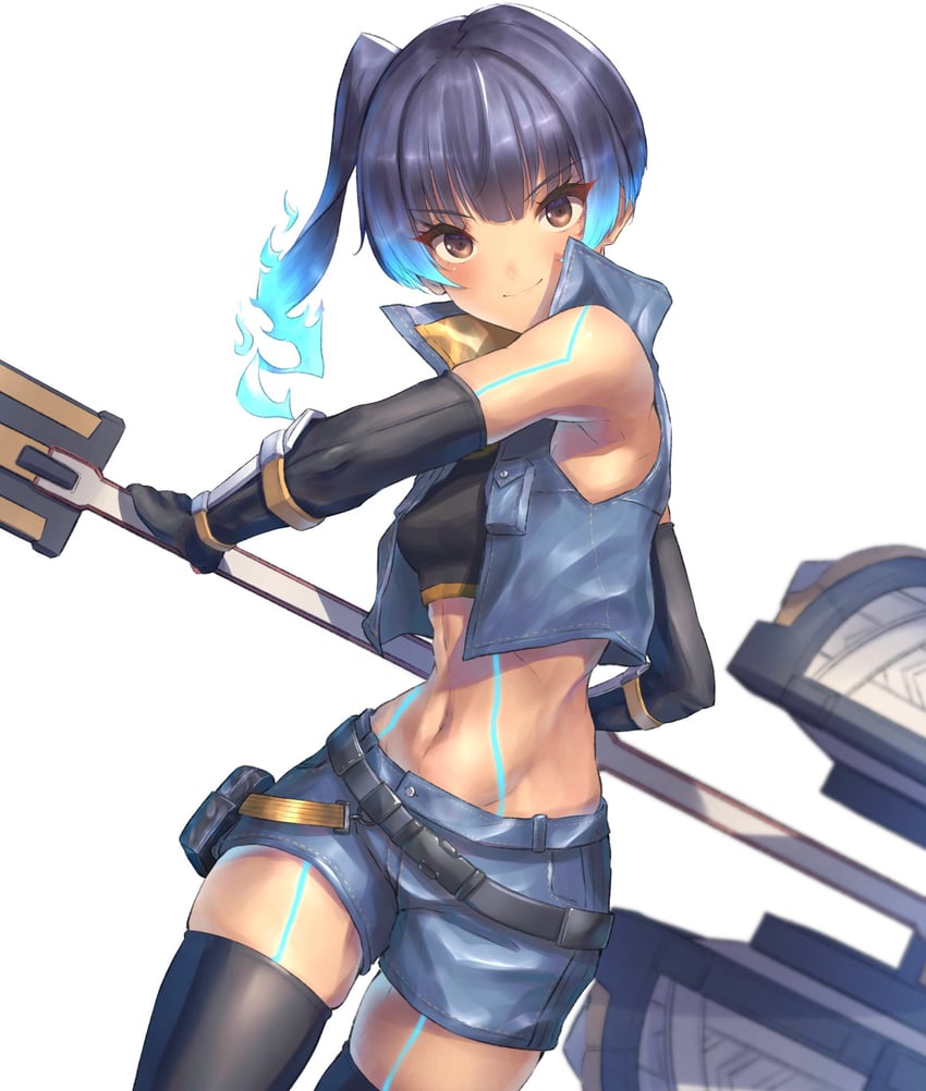 sena (xenoblade chronicles and 1 more) drawn by hakusai_(hksicabb)