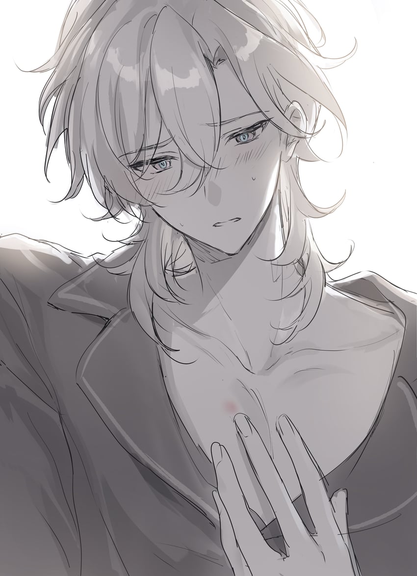 aventurine (honkai and 1 more) drawn by ml_(sysynemuru)