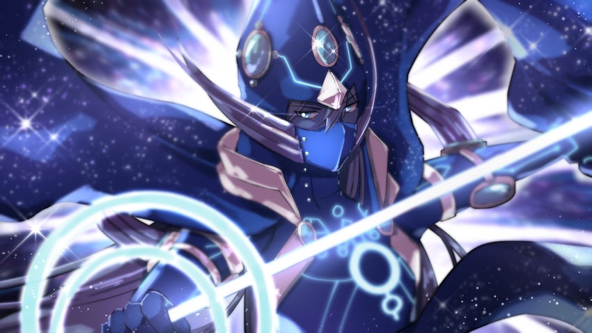 astrograph sorcerer (yu-gi-oh! and 1 more) drawn by arnold_fland