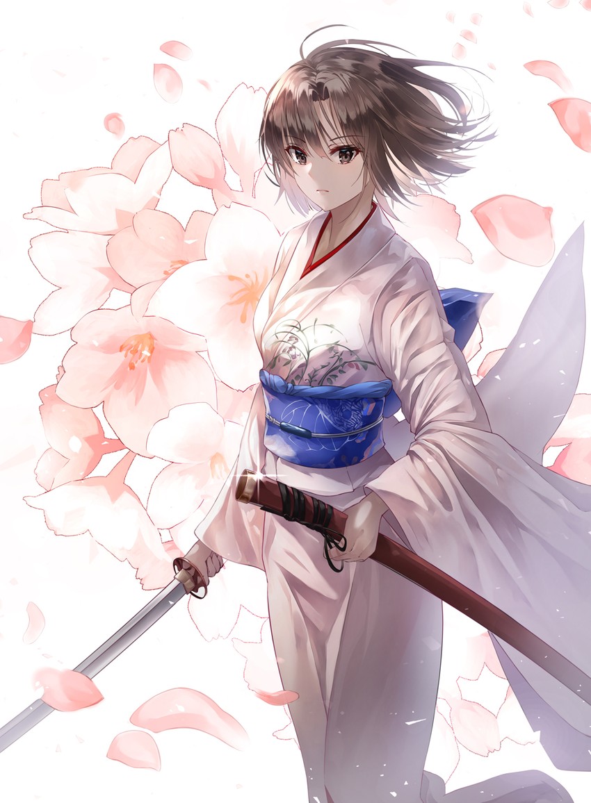 ryougi shiki and void shiki (kara no kyoukai) drawn by limit_x