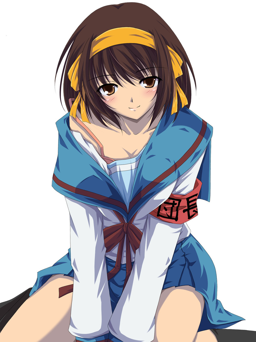 suzumiya haruhi (suzumiya haruhi no yuuutsu) drawn by meso_(gjmeso)