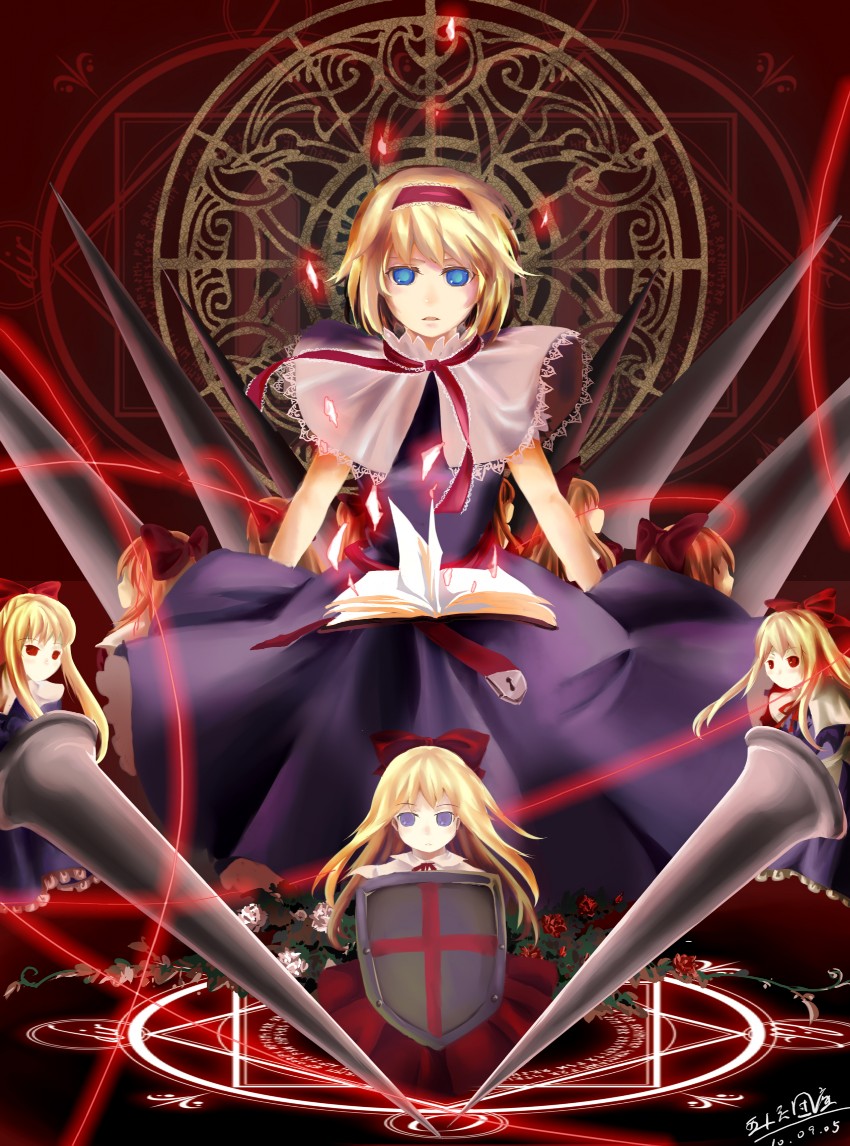 alice margatroid and shanghai doll (touhou) drawn by far_eastern_funion