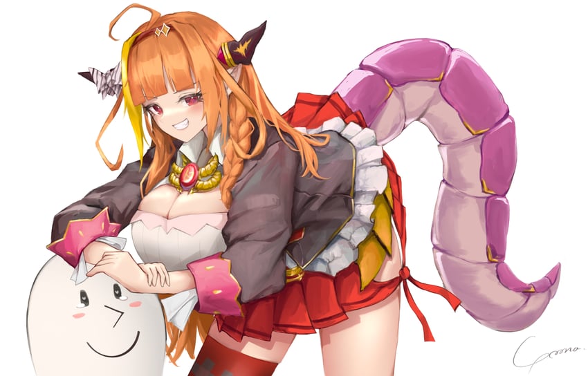 kiryu coco and ryoushi chicken soup grass big chungus (hololive) drawn by yo_na