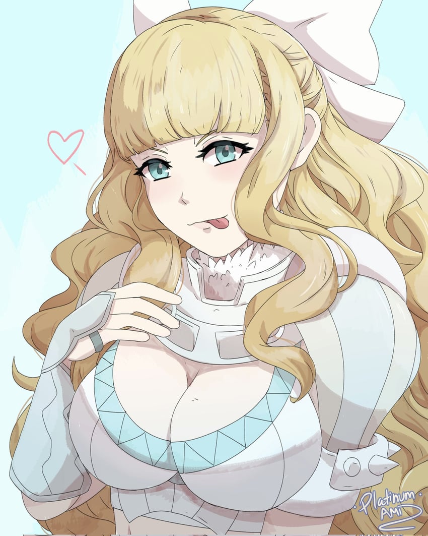 charlotte (fire emblem and 1 more) drawn by platinum_ami