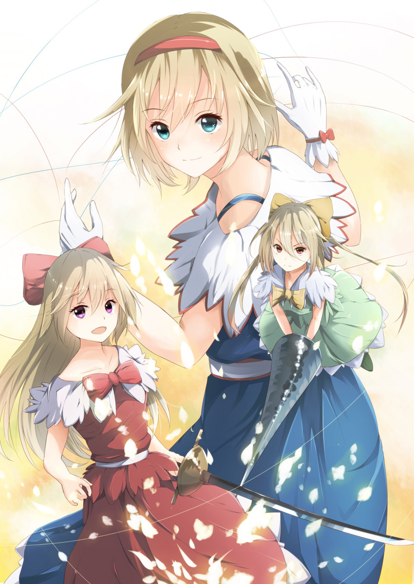 alice margatroid and shanghai doll (touhou) drawn by hidaka_kouyou
