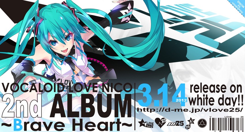 hatsune miku (vocaloid) drawn by monq