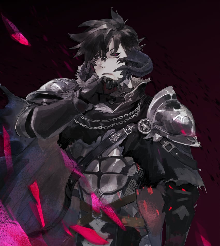 warrior of light (final fantasy and 1 more) drawn by gg_dal