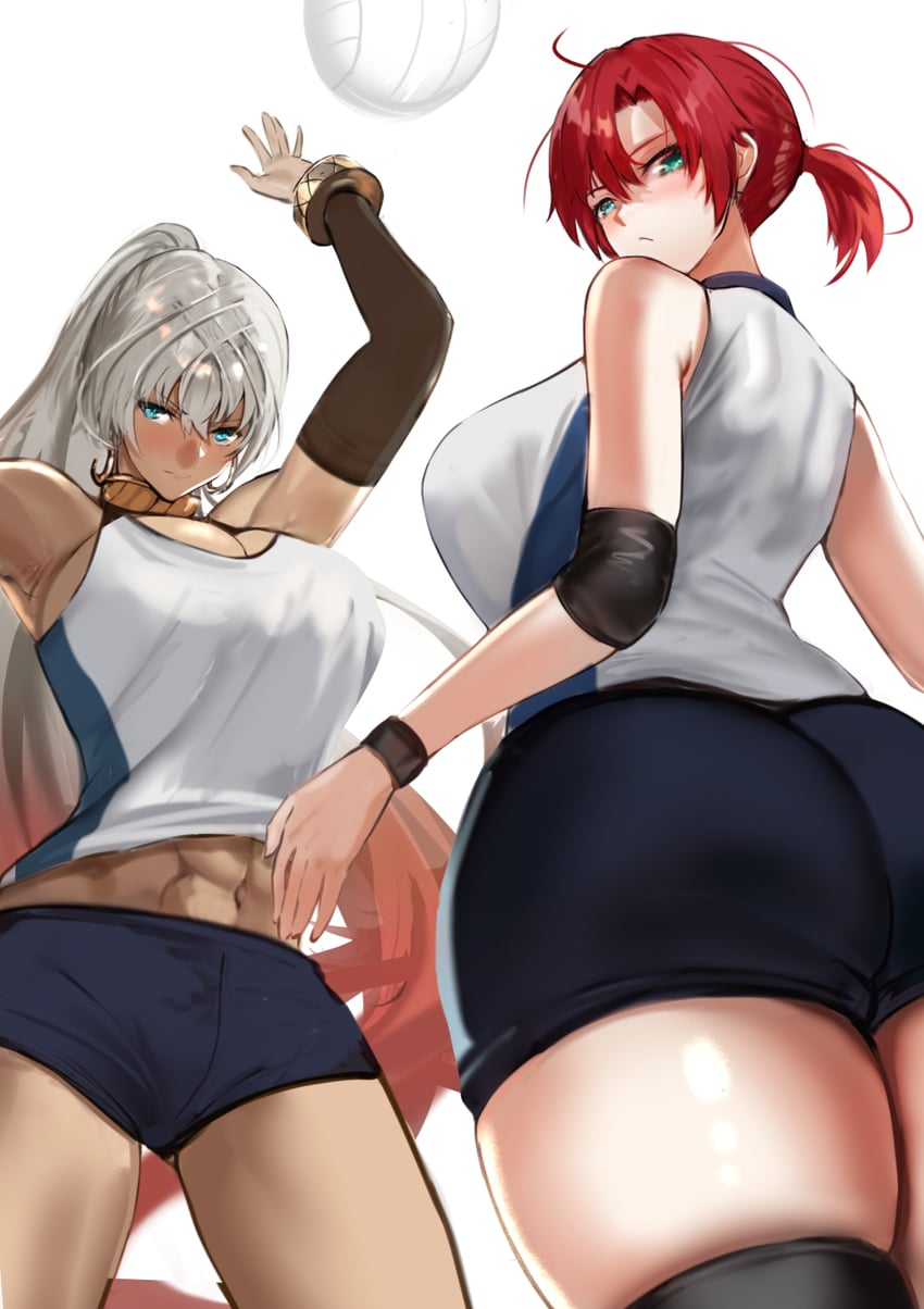 boudica and zenobia (fate and 1 more) drawn by jikihatiman