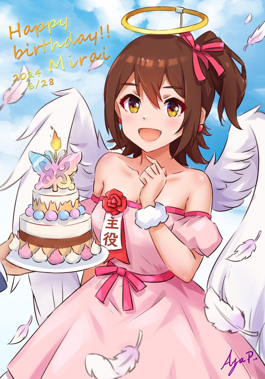 kasuga mirai (idolmaster and 1 more) drawn by koaya