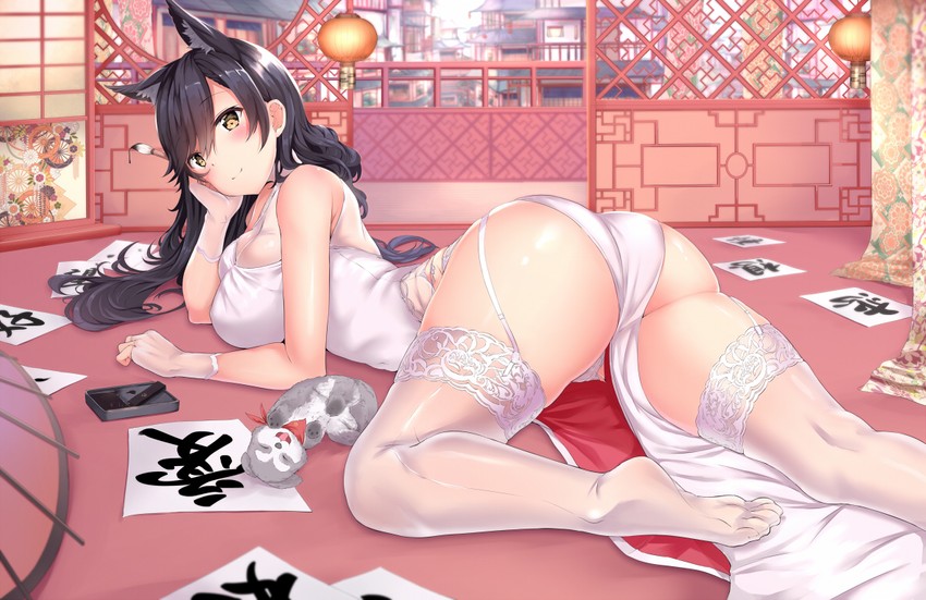 atago and takao (azur lane) drawn by yukishiro_arte