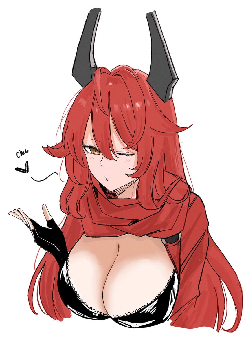 red hood (goddess of victory: nikke) drawn by isayshow