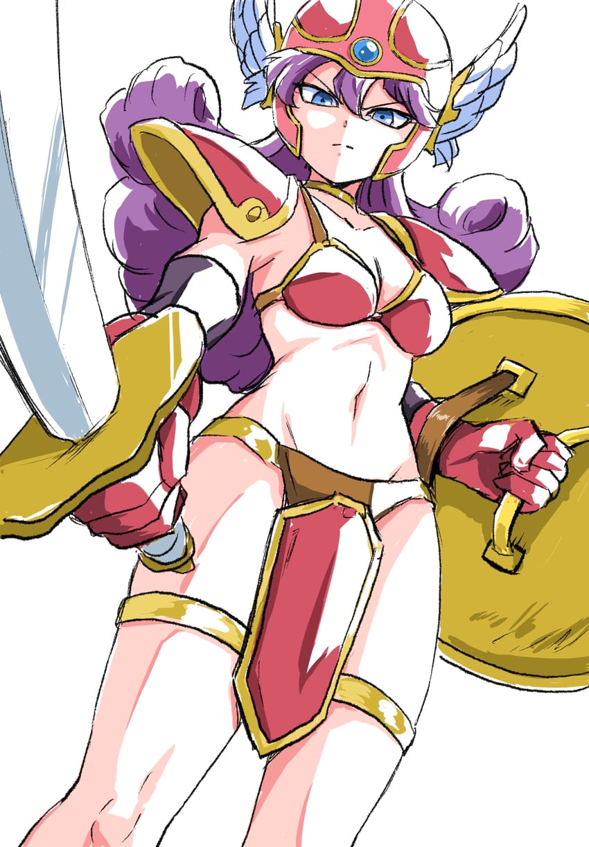 warrior (dragon quest and 1 more) drawn by ikaringo_(ikaringo4444)