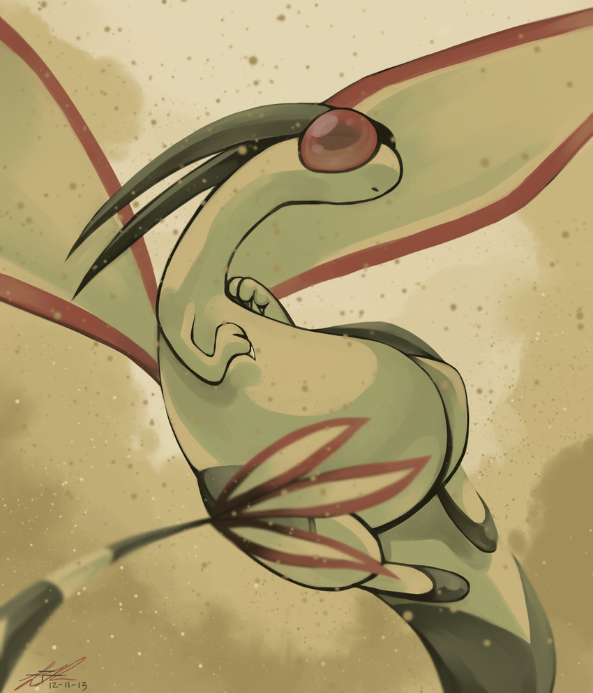 flygon (pokemon and 1 more) drawn by rock-bomber