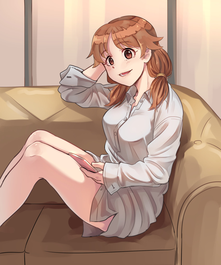 katagiri sanae (idolmaster and 1 more) drawn by kamille_(vcx68)