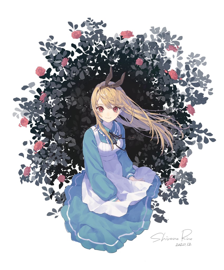 alice (alice's adventures in wonderland) drawn by shirane_rine