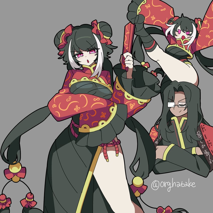 jia xichun and wei (project moon and 1 more) drawn by kekeken