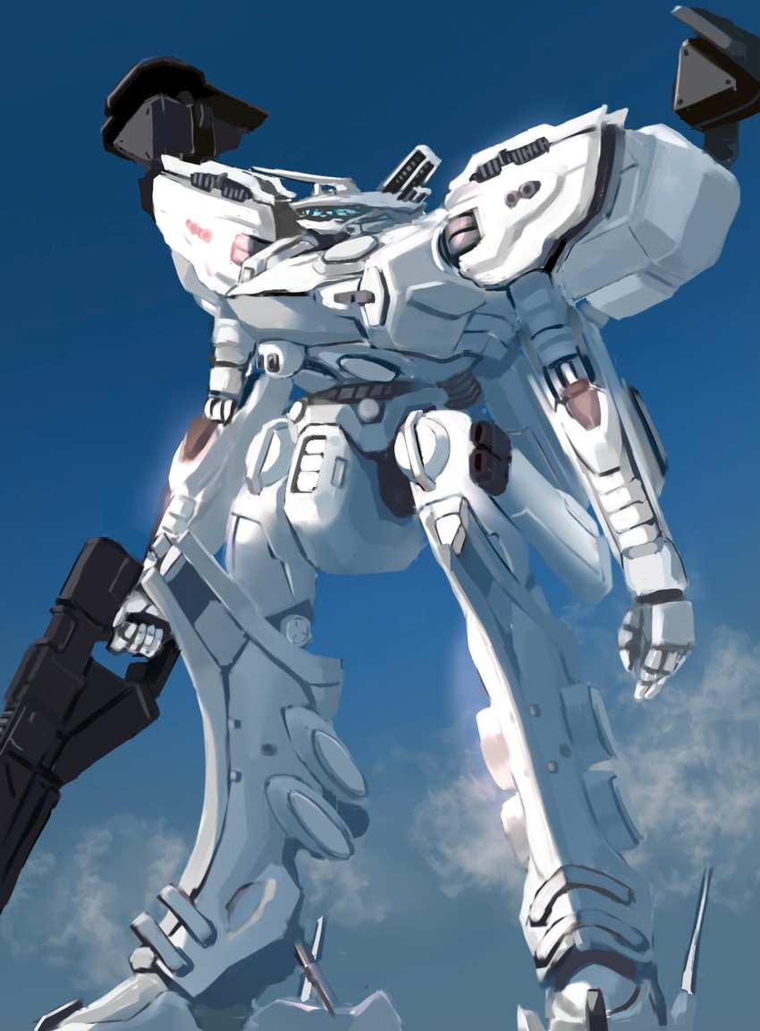 white glint (armored core) drawn by uumi
