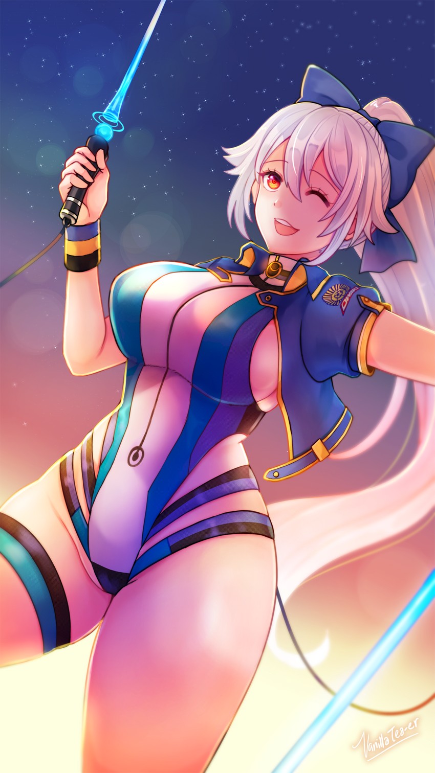 tomoe gozen (fate and 1 more) drawn by vanilla_tea-er
