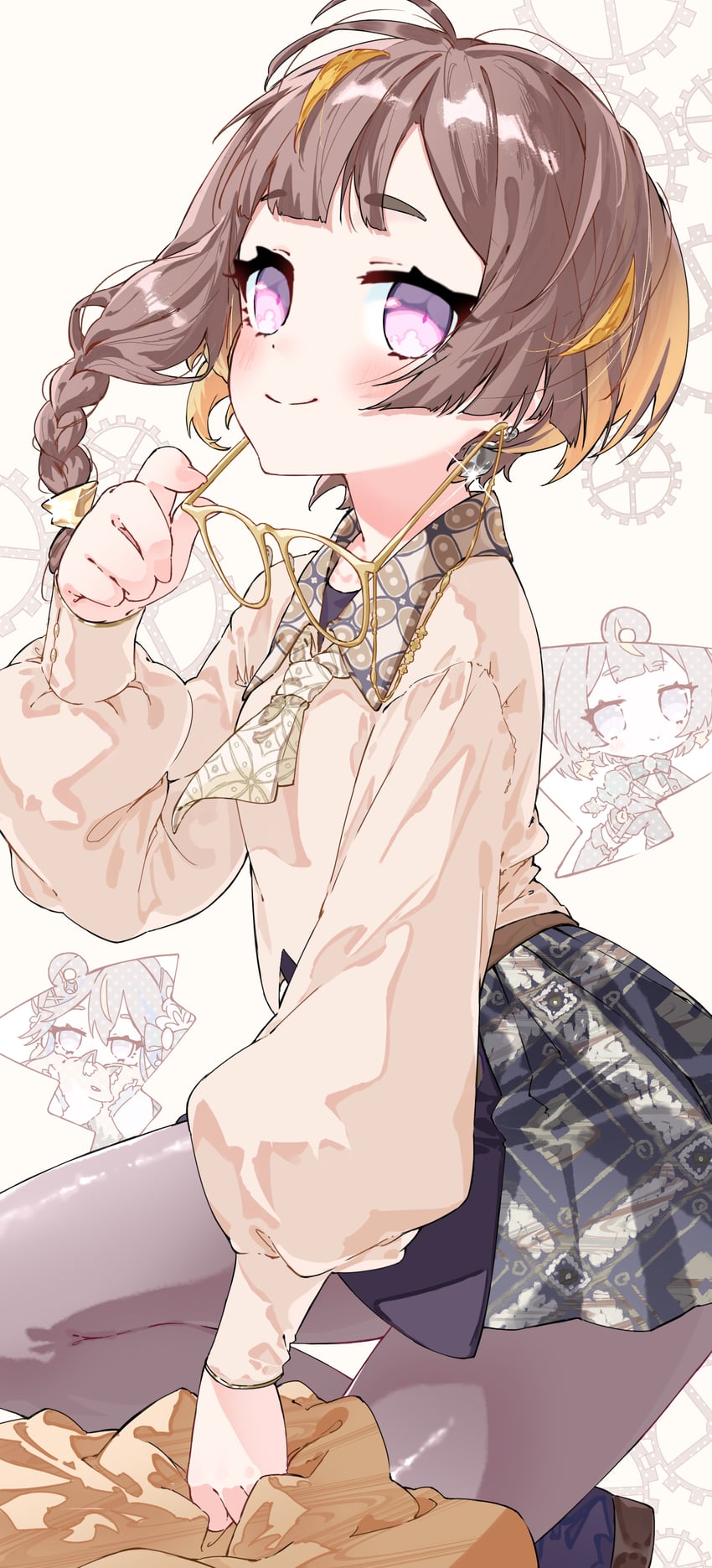 anya melfissa (hololive and 1 more) drawn by azusa_(azunyan12)