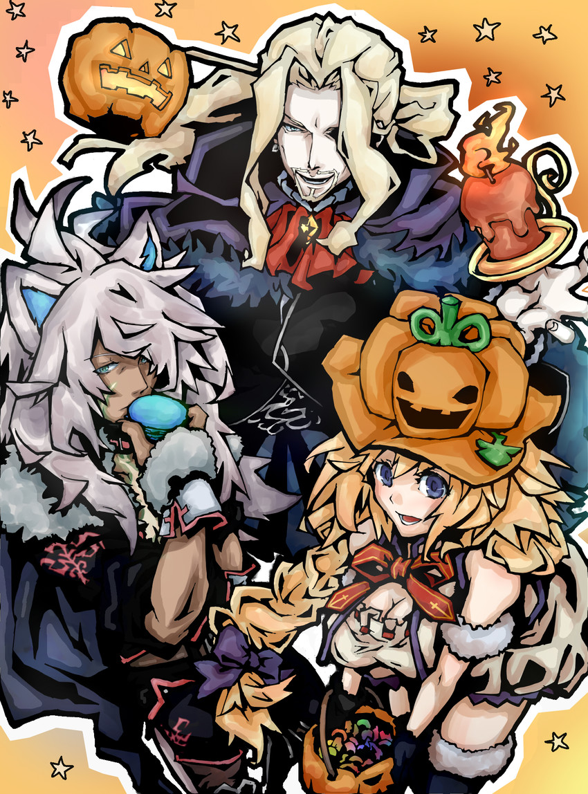 jeanne d'arc, siegfried, and vlad iii (fate and 1 more) drawn by earhart