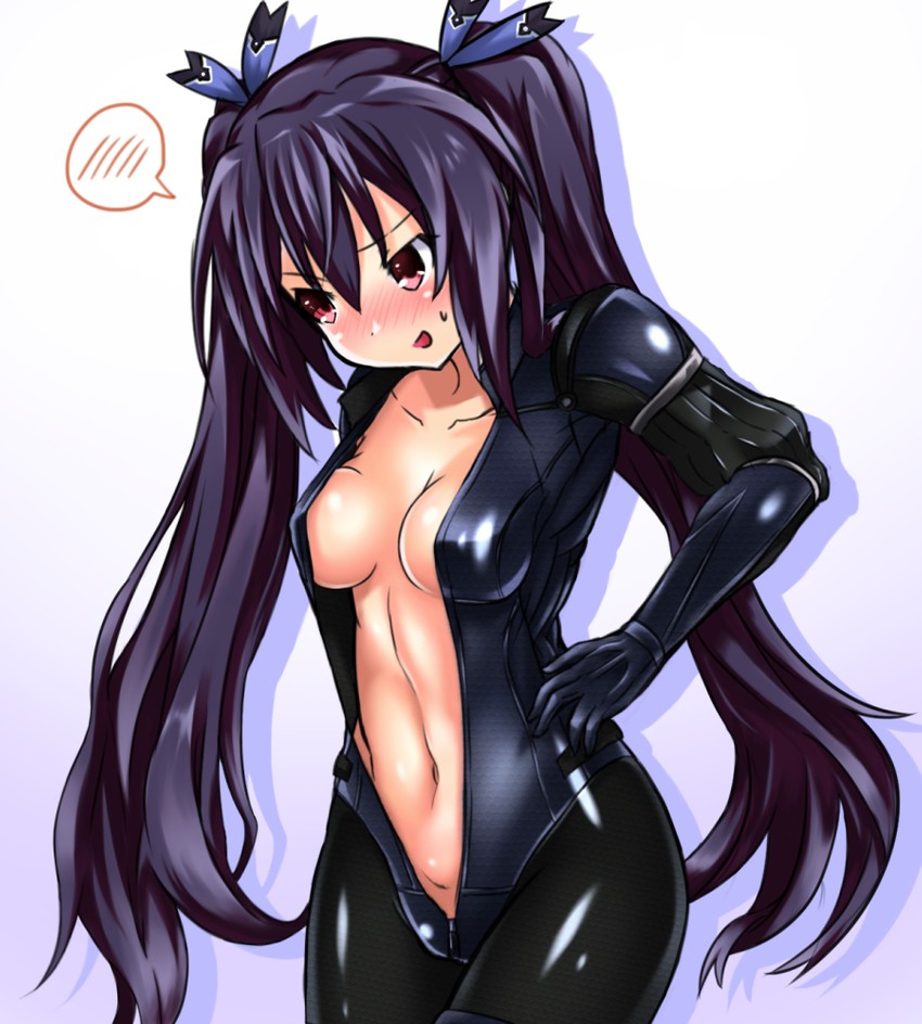 noire and jill valentine (neptune and 2 more) drawn by kurozero