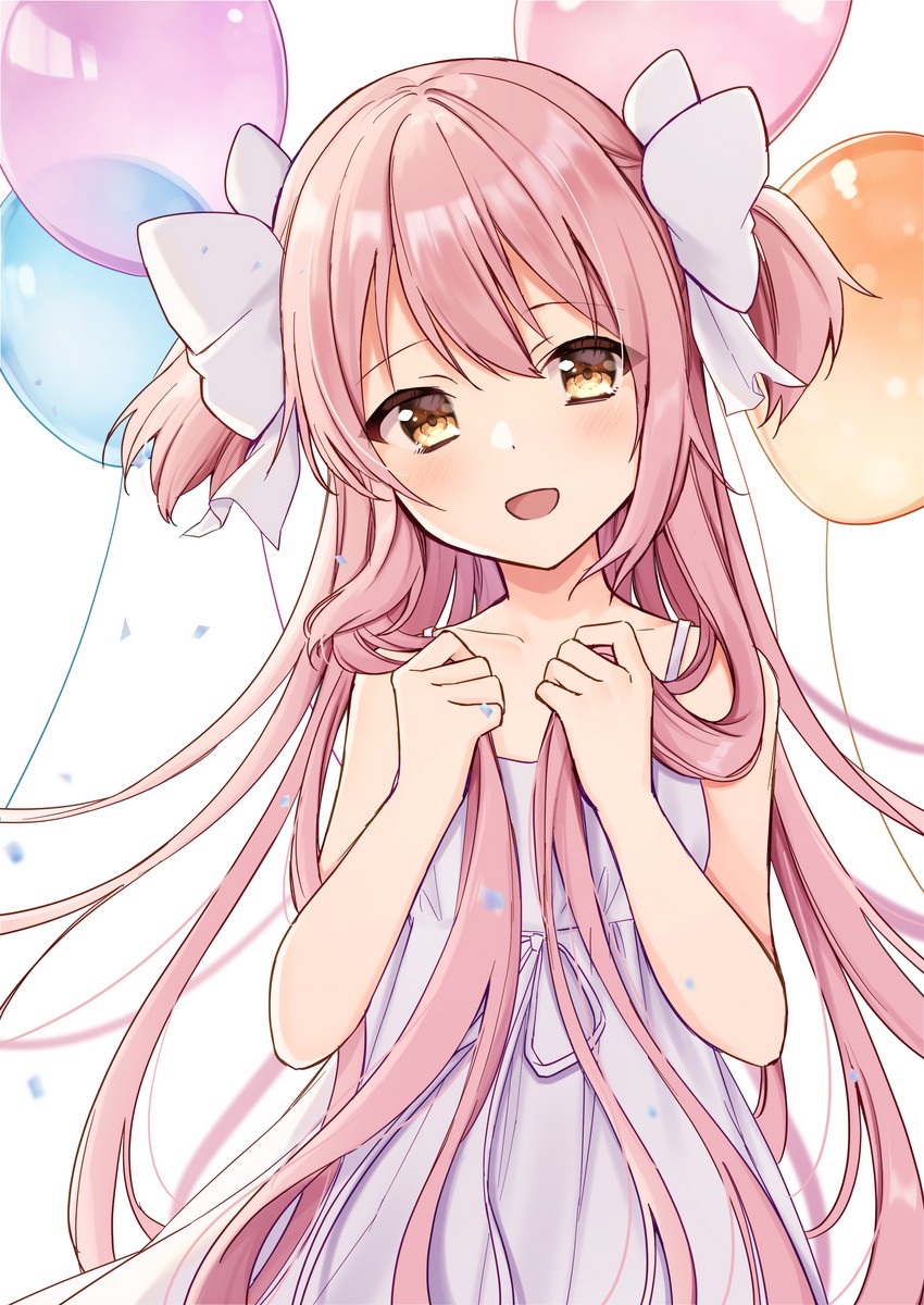 kaname madoka and ultimate madoka (mahou shoujo madoka magica) drawn by mochiko_(uyu_omochi)