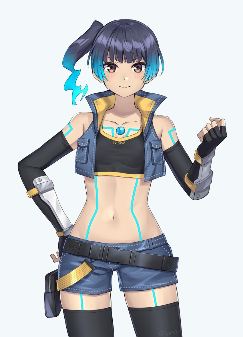 sena (xenoblade chronicles and 1 more) drawn by shinae