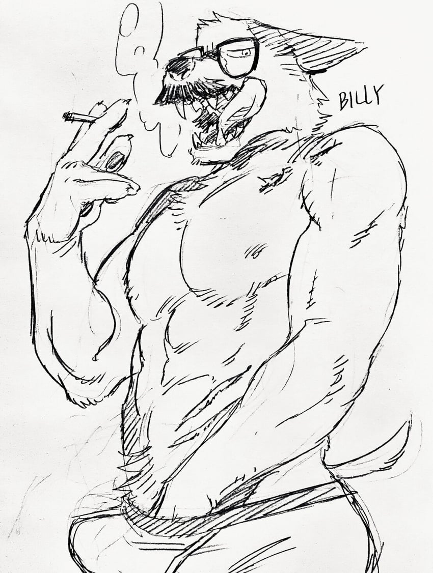 billy russell (original) drawn by dickfish_(fishismdick)