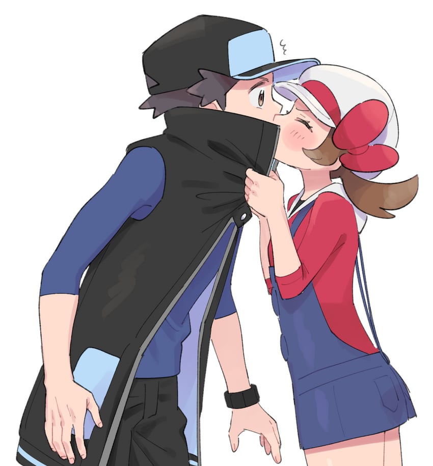 red and lyra (pokemon and 2 more) drawn by pumpkinpan