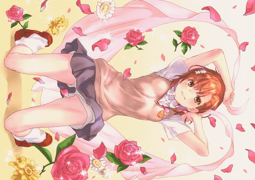 misaka mikoto (toaru majutsu no index and 1 more) drawn by raika9